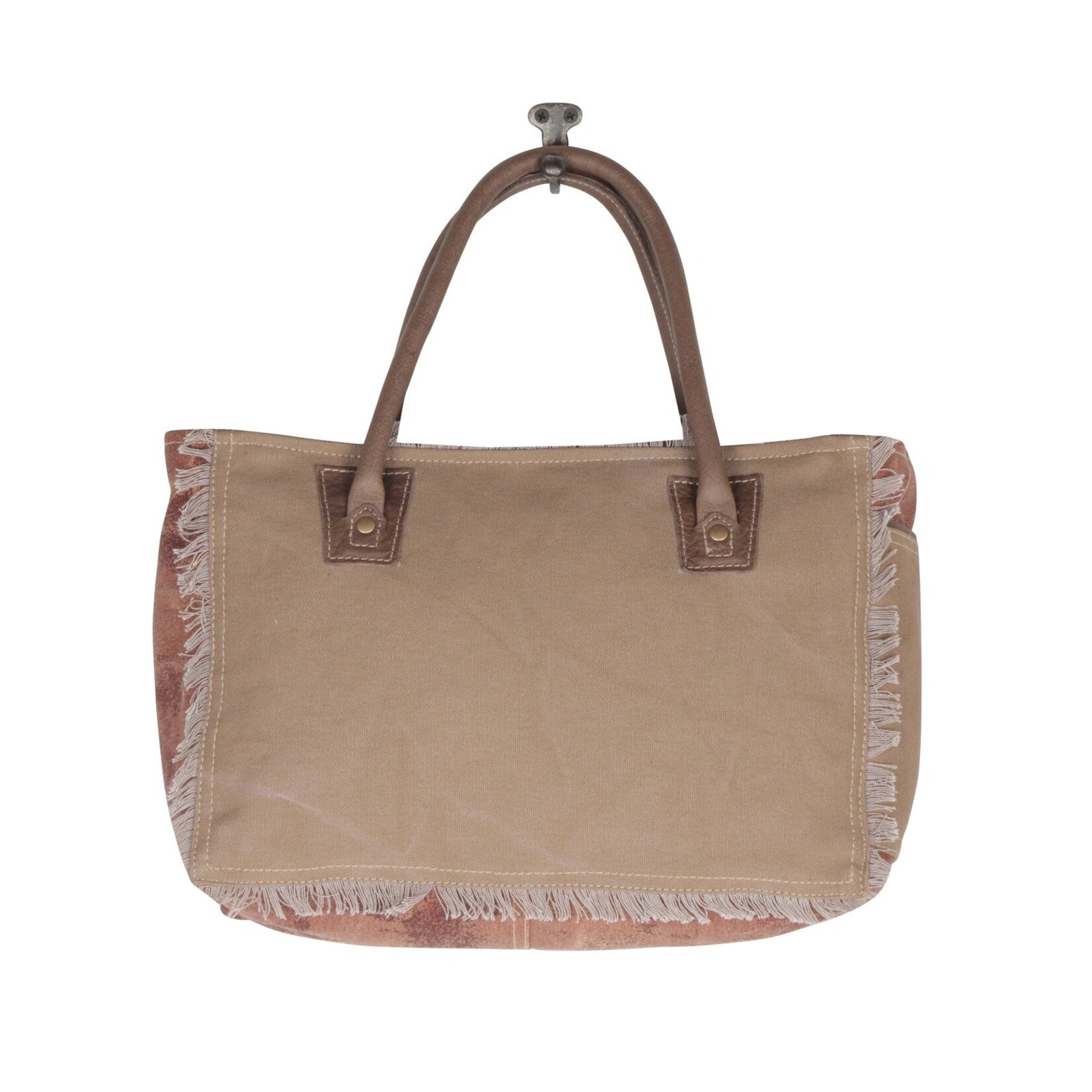 Myra Bags S-4443 Ecru Small Tote 2026