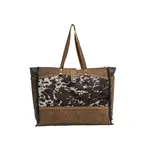 Myra Bags S-6780 Asher Canvas and Hairon Bag 2026