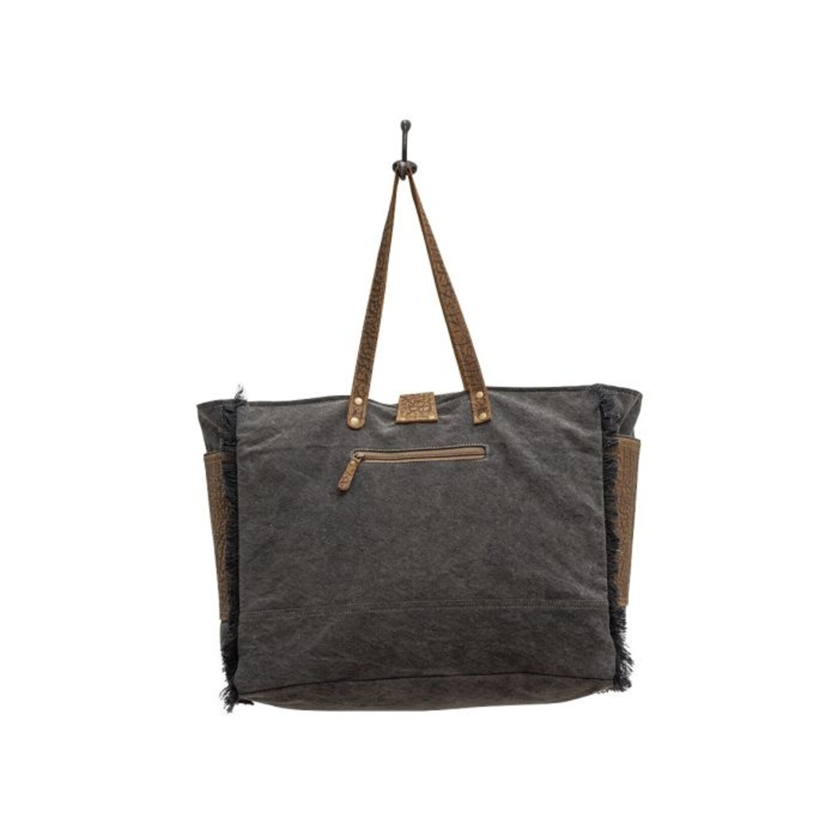 Myra Bags S-6780 Asher Canvas and Hairon Bag 2026