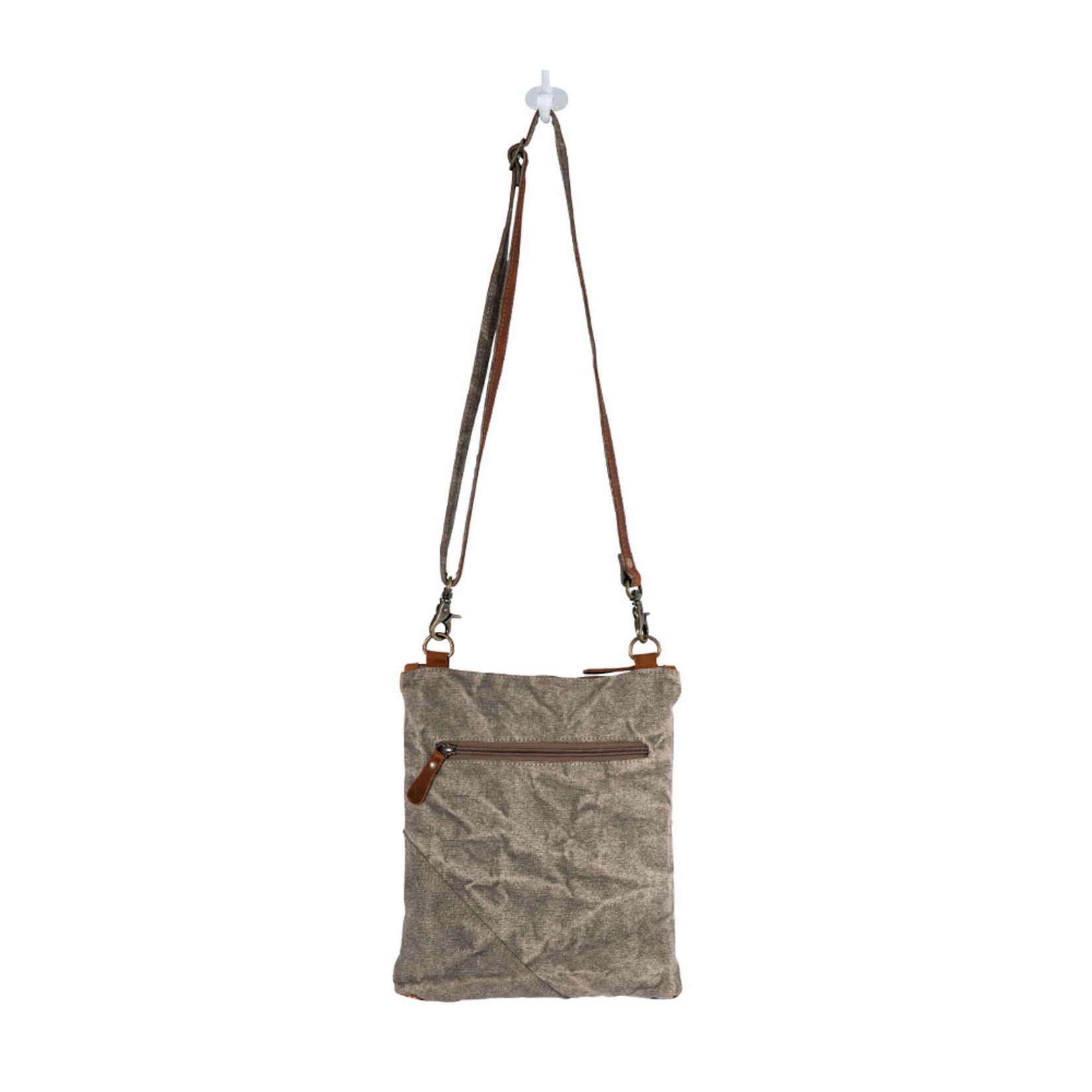 Myra Bags S-8393 Boulangerie Floral Trim Crossbody Bag 2026