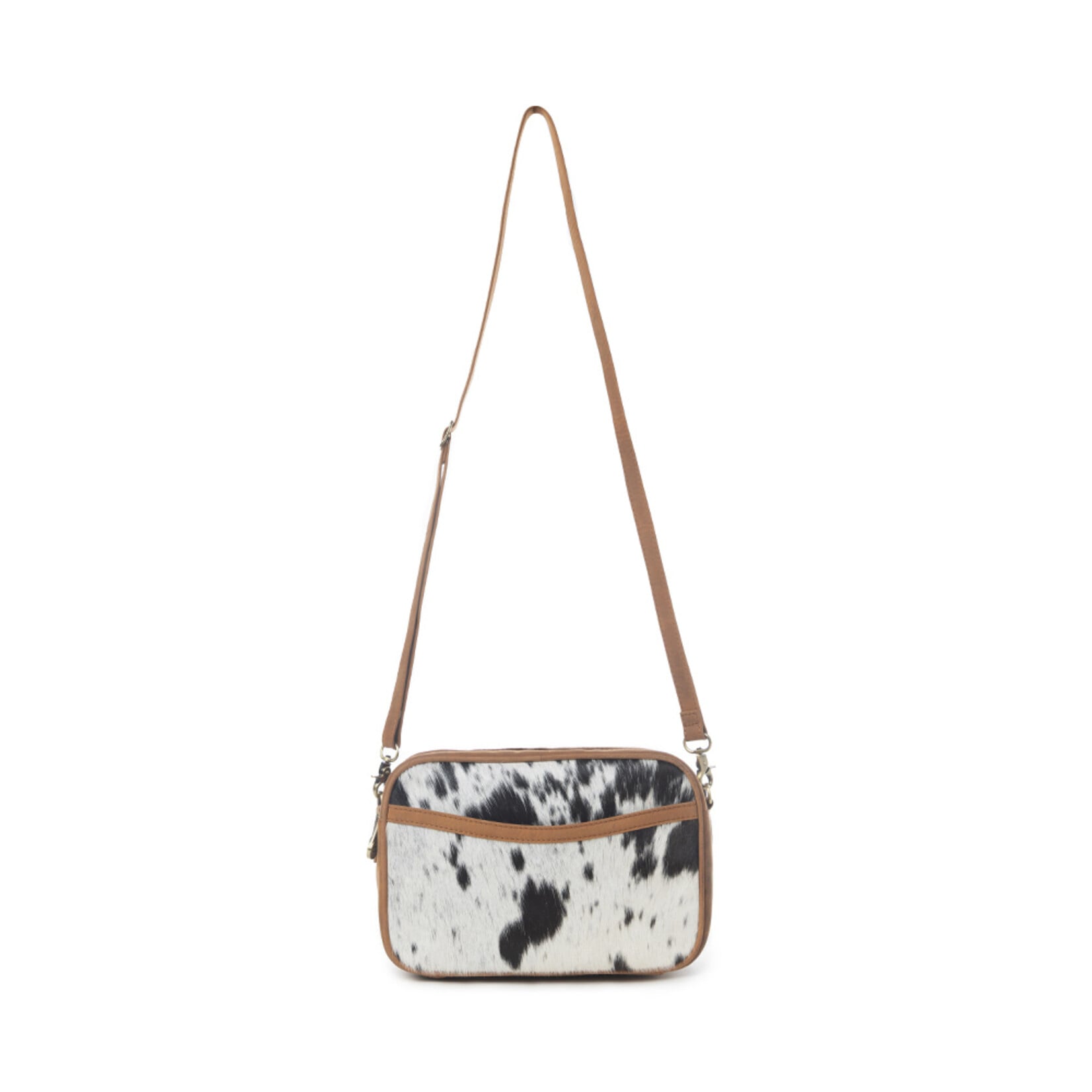 Myra Bags S-13702 Spade Valley Hairon Leather - Brindle Brown 2026