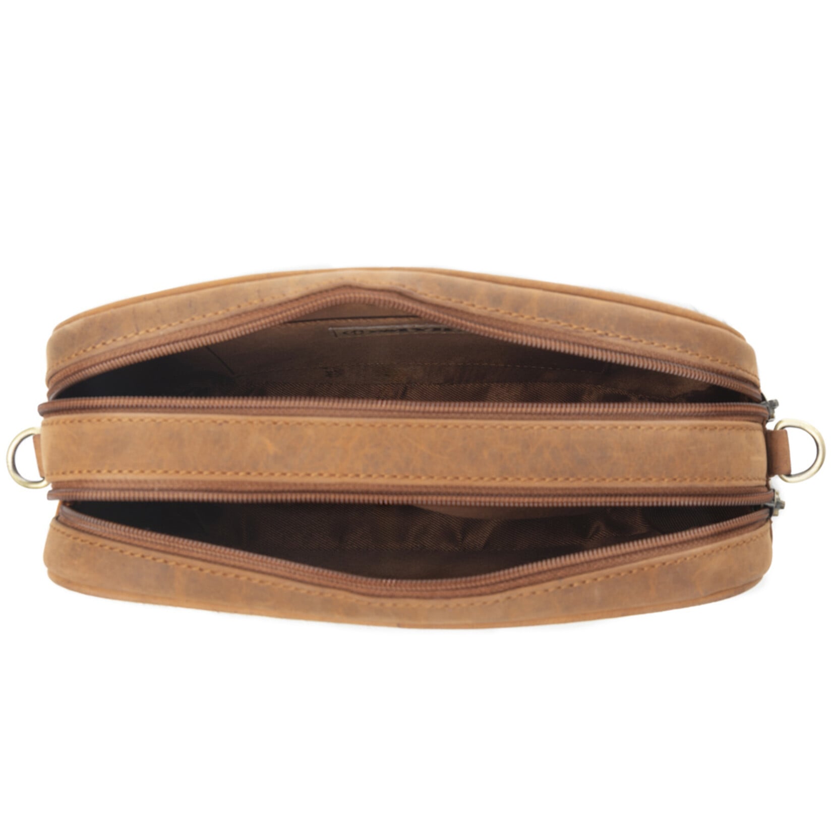 Myra Bags S-13702 Spade Valley Hairon Leather - Brindle Brown 2026