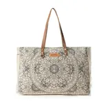 Myra Bags S-14781 Wildmandala Weekender Bag - Ivory 2026