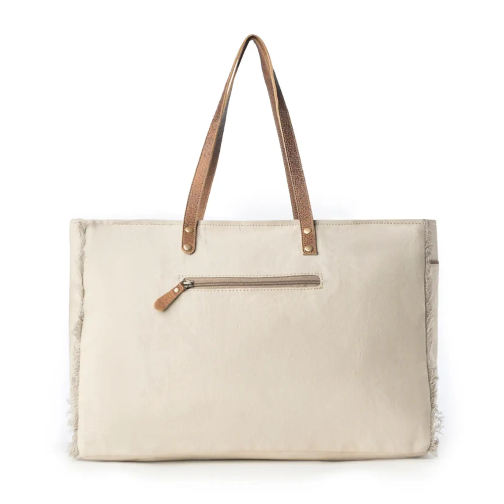 Myra Bags S-14781 Wildmandala Weekender Bag - Ivory 2026