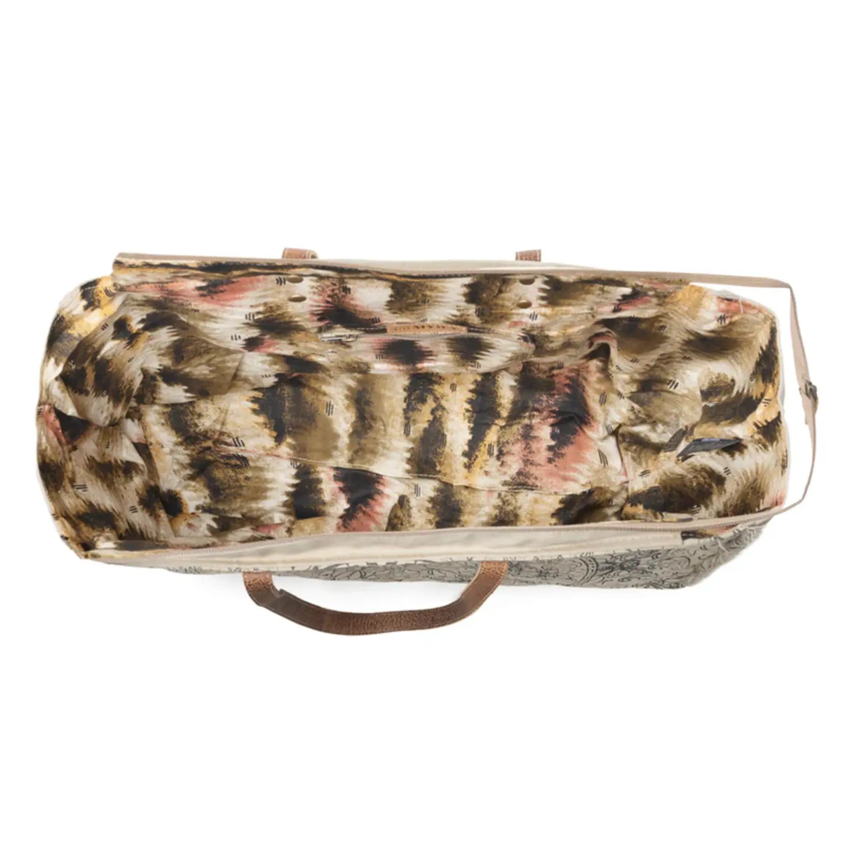 Myra Bags S-14781 Wildmandala Weekender Bag - Ivory 2026