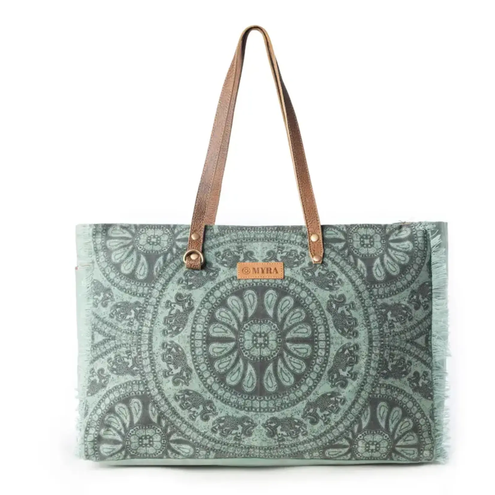 Myra Bags S-14783 Wildtusk Weekender Bag - Green 2026