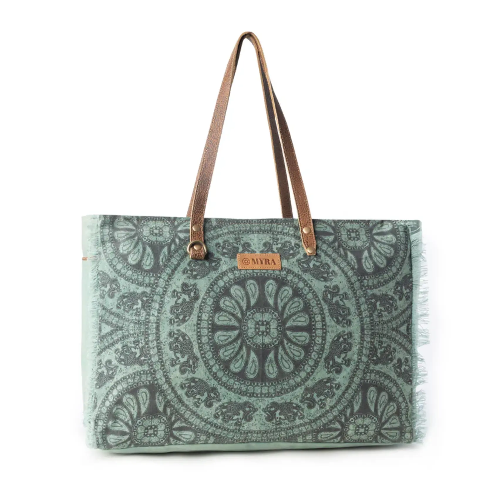 Myra Bags S-14783 Wildtusk Weekender Bag - Green 2026