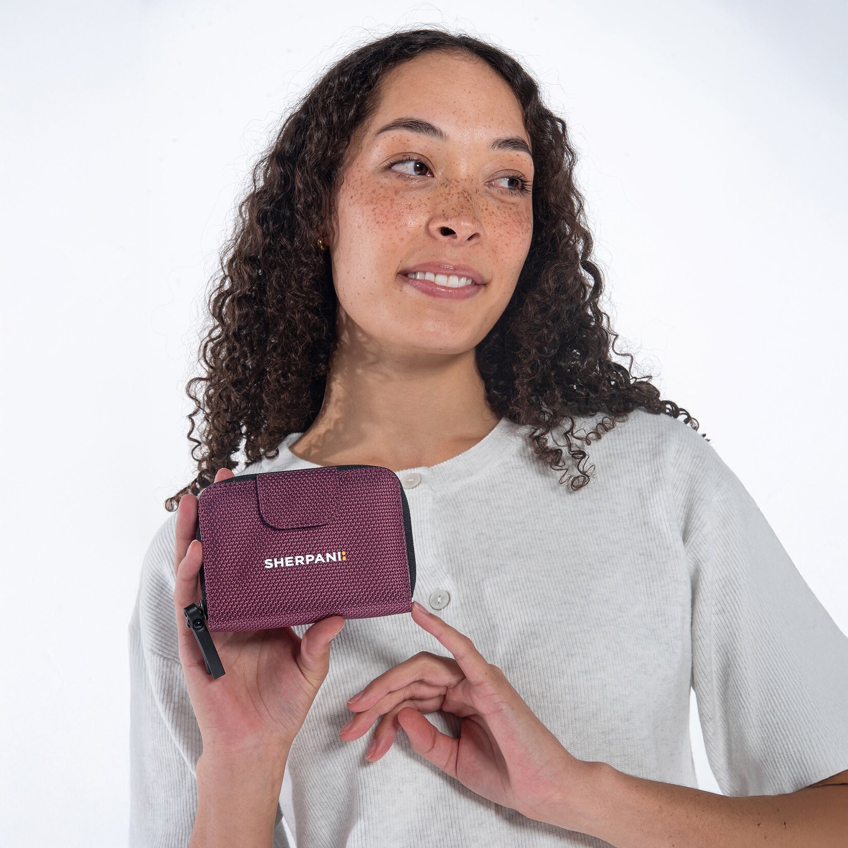 Sherpani Barcelona RFID Wallet - Smoky Orchid 2026