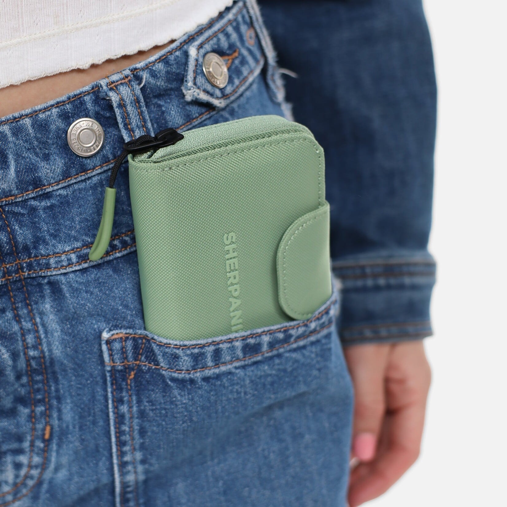 Sherpani Barcelona RFID Wallet - Olivine 2026
