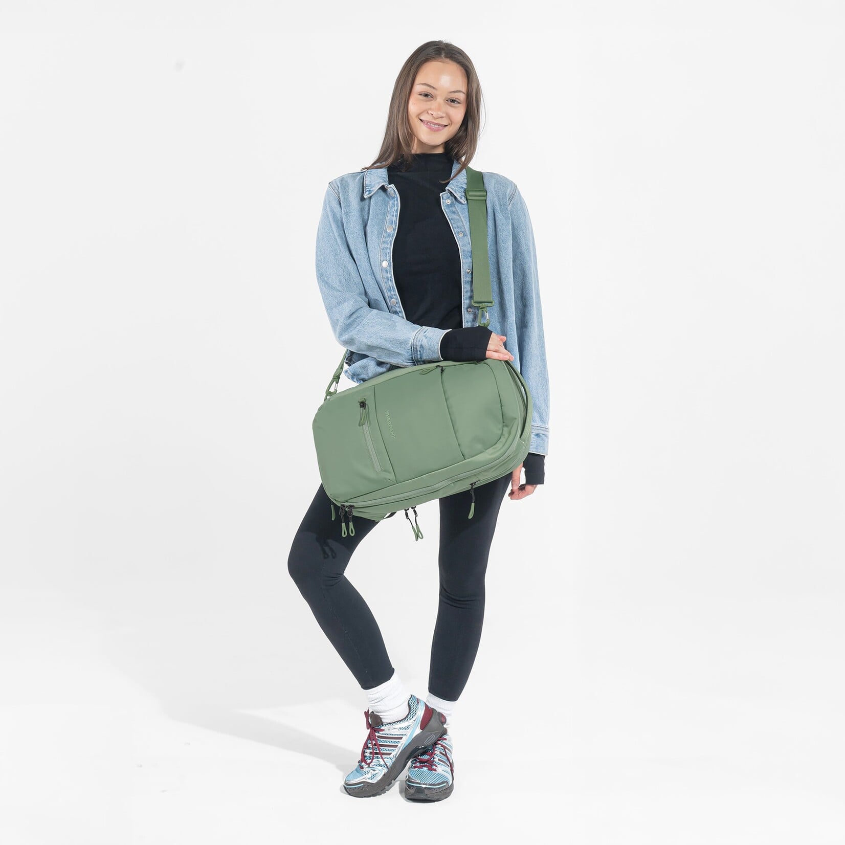 Sherpani Camden - Olivine - Pro Ultimate Commuter Travel Backpack 2026