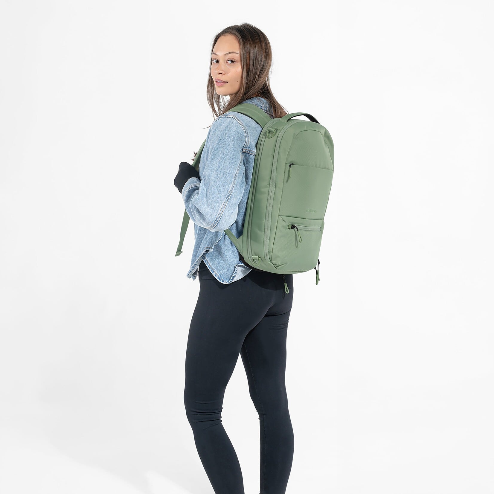 Sherpani Camden - Olivine - Pro Ultimate Commuter Travel Backpack 2026