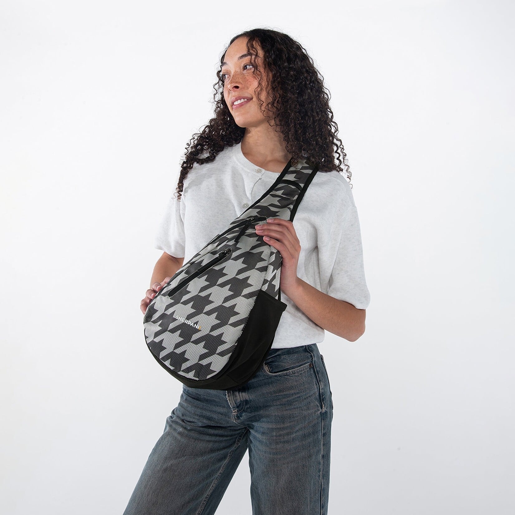 Sherpani Esprit ANTI-THEFT Sling - Houndstooth - 2026