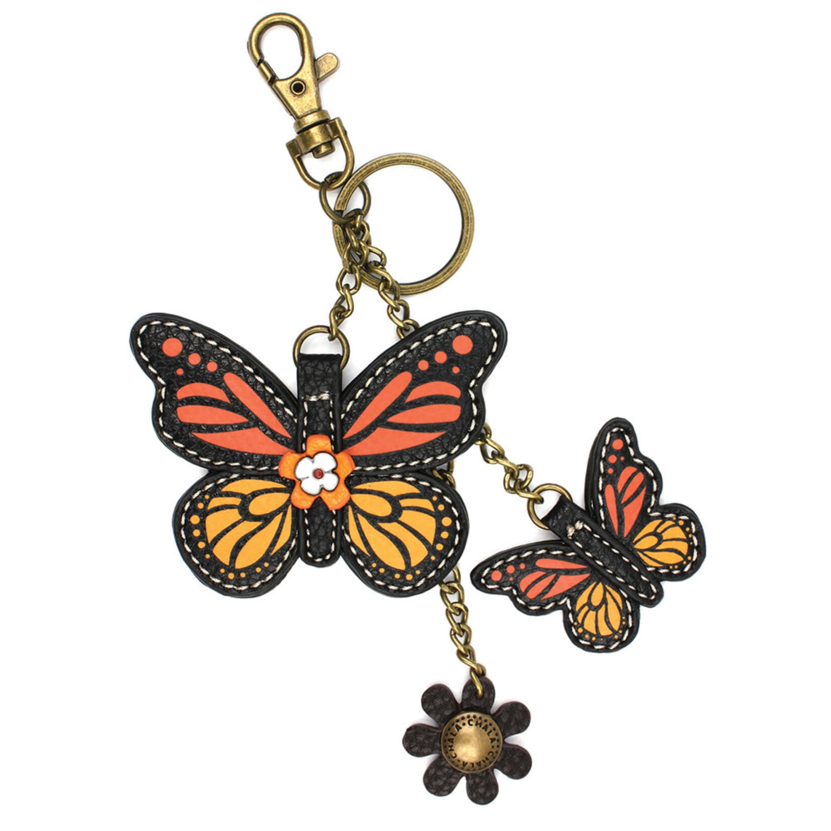 Chala Mini Keychain - Monarch Butterfly 609MB0