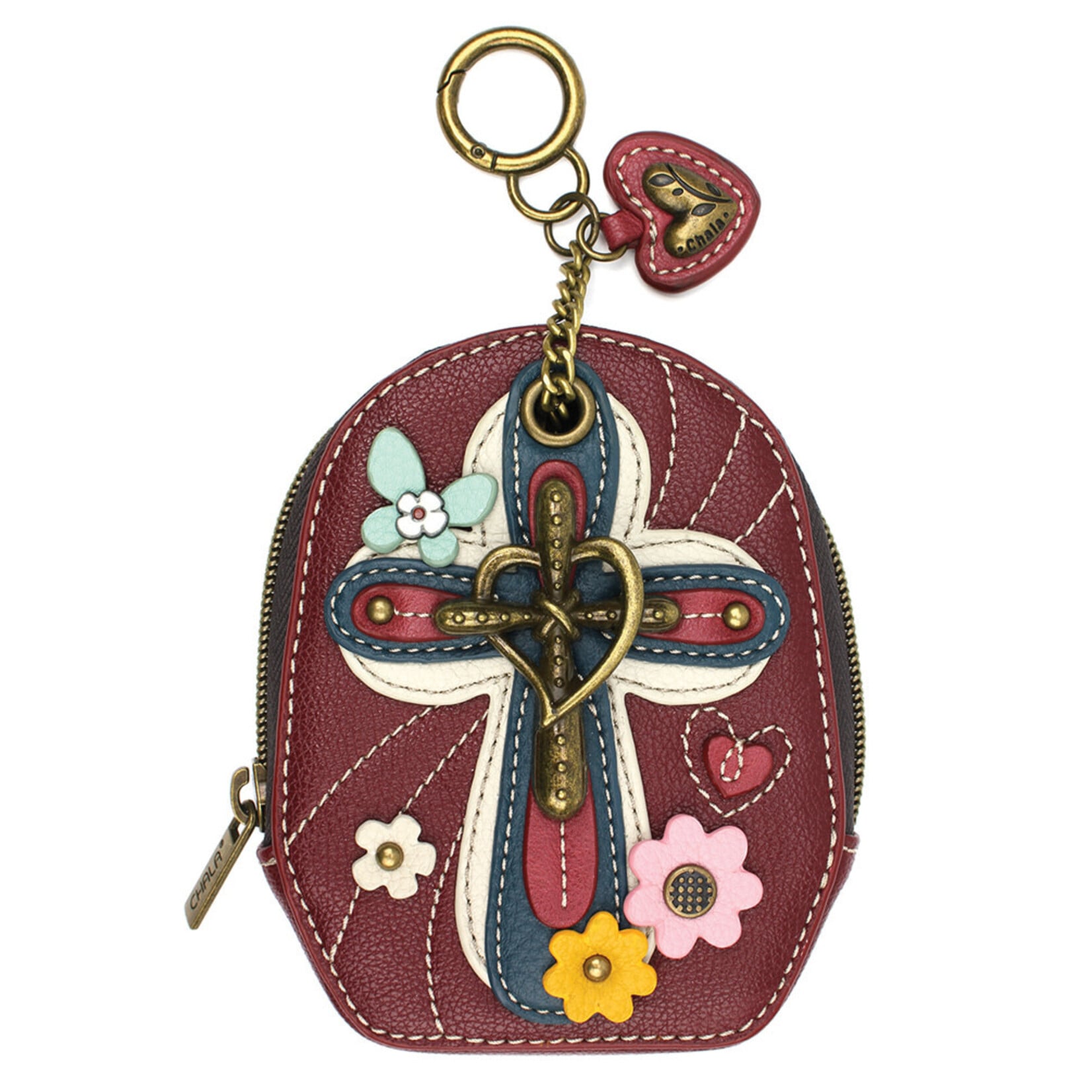 Chala Mini Coin Purse Keychain - Darling Cross 638CRB9M