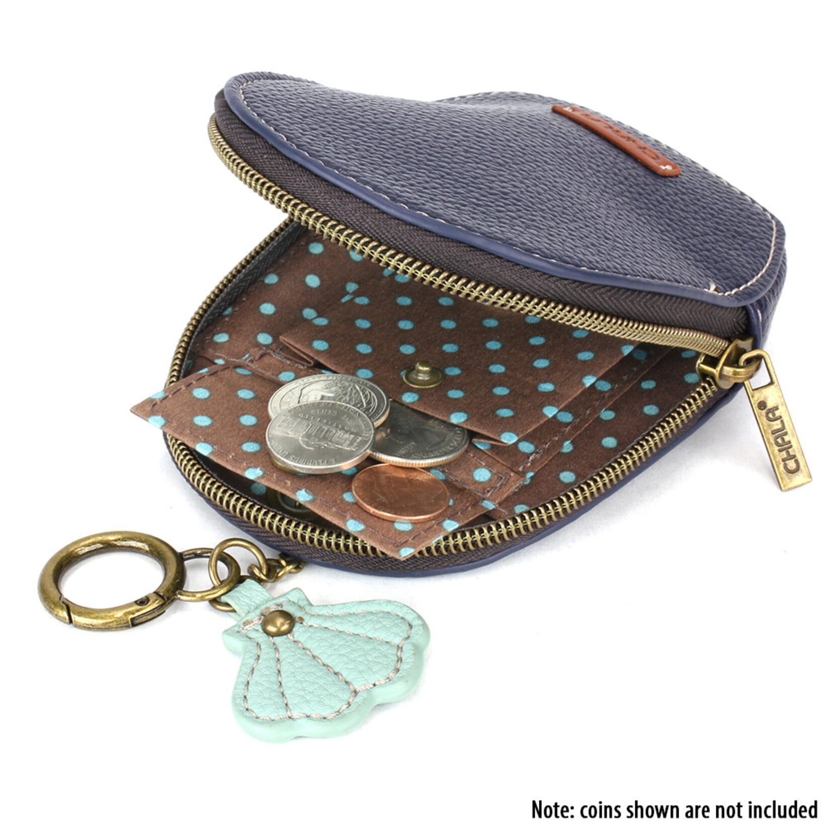 Chala Mini Coin Purse Keychain - Mermaid Tail 638MMT1