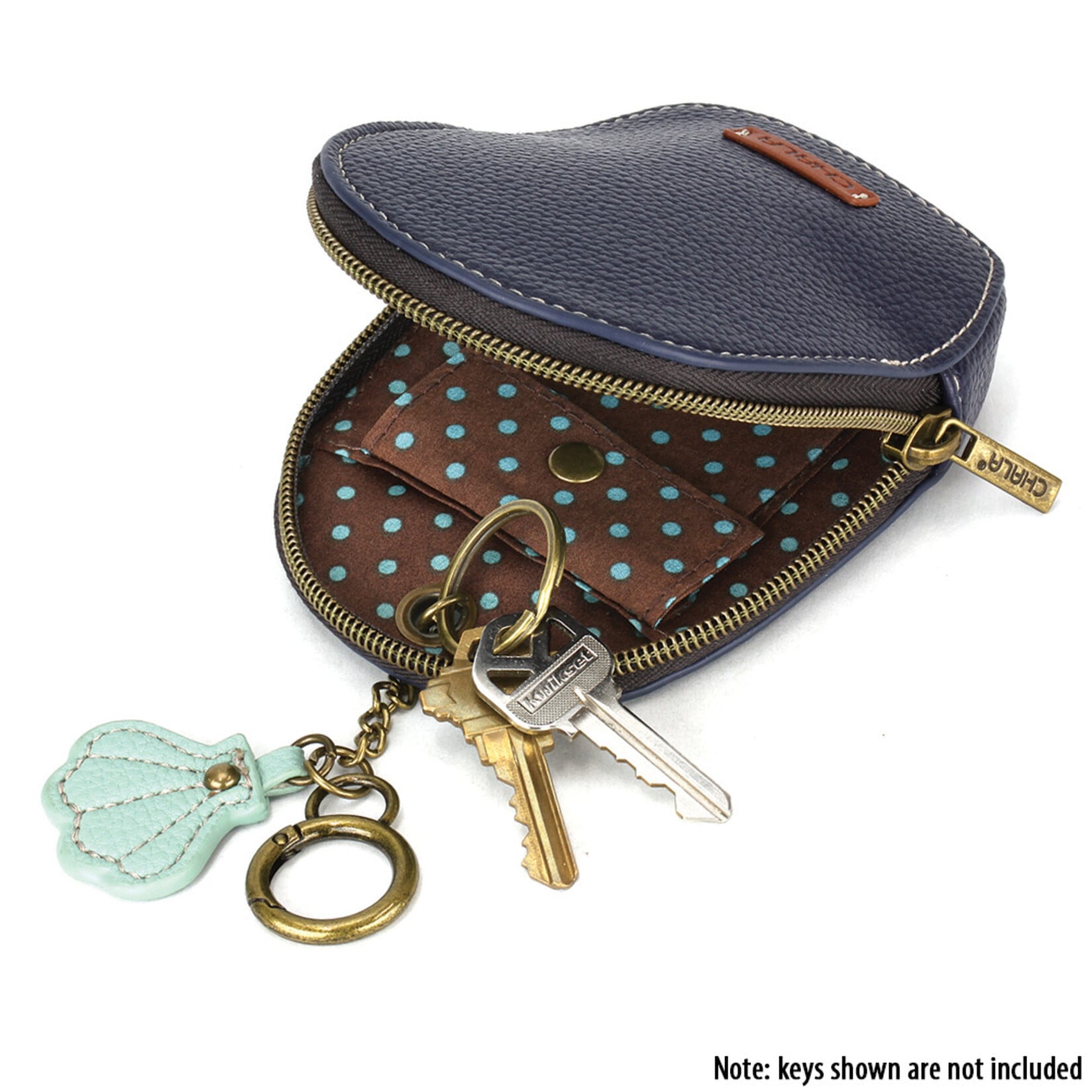Chala Mini Coin Purse Keychain - Mermaid Tail 638MMT1