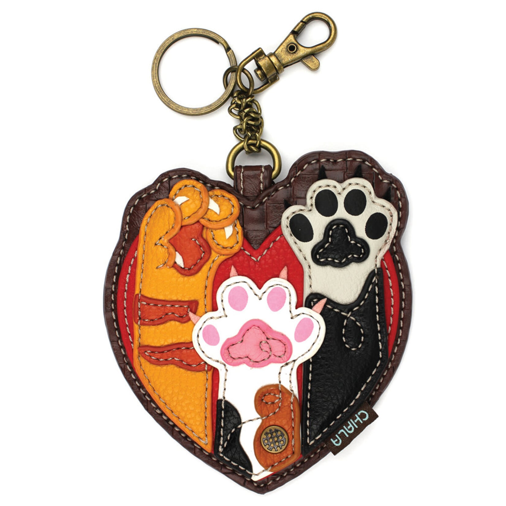 Chala Key Fob - Cat Paws 806CPW0