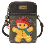 Chala Cell Phone Crossbody - Gingerbread Man 827GIN7