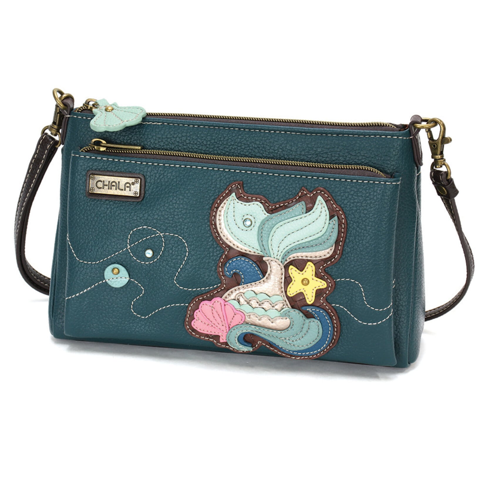 Chala Deluxe Crossbody - Mermaid Tail 829MMT7