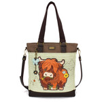 Chala Work Tote - Highland Cow 837HC7S