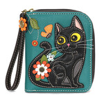 Chala Zip Around Wallet - Black Cat 839BC7
