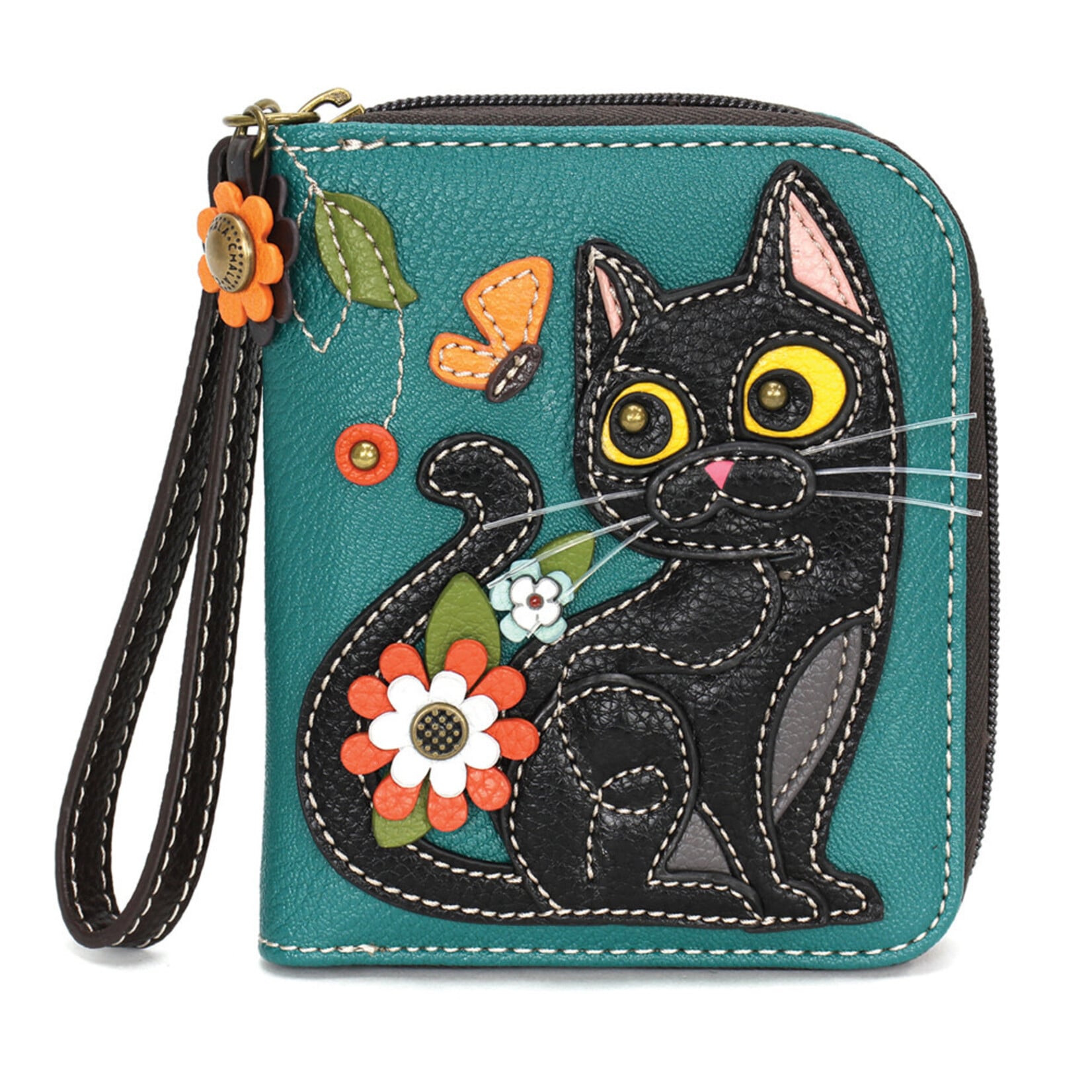Chala Zip Around Wallet - Black Cat 839BC7