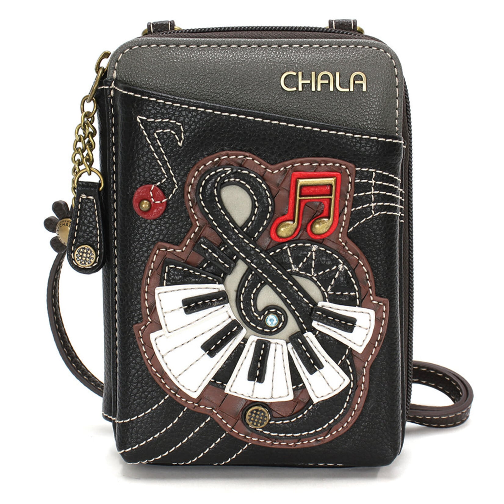 Chala Wallet Crossbody - Treble Clef 850TRC6