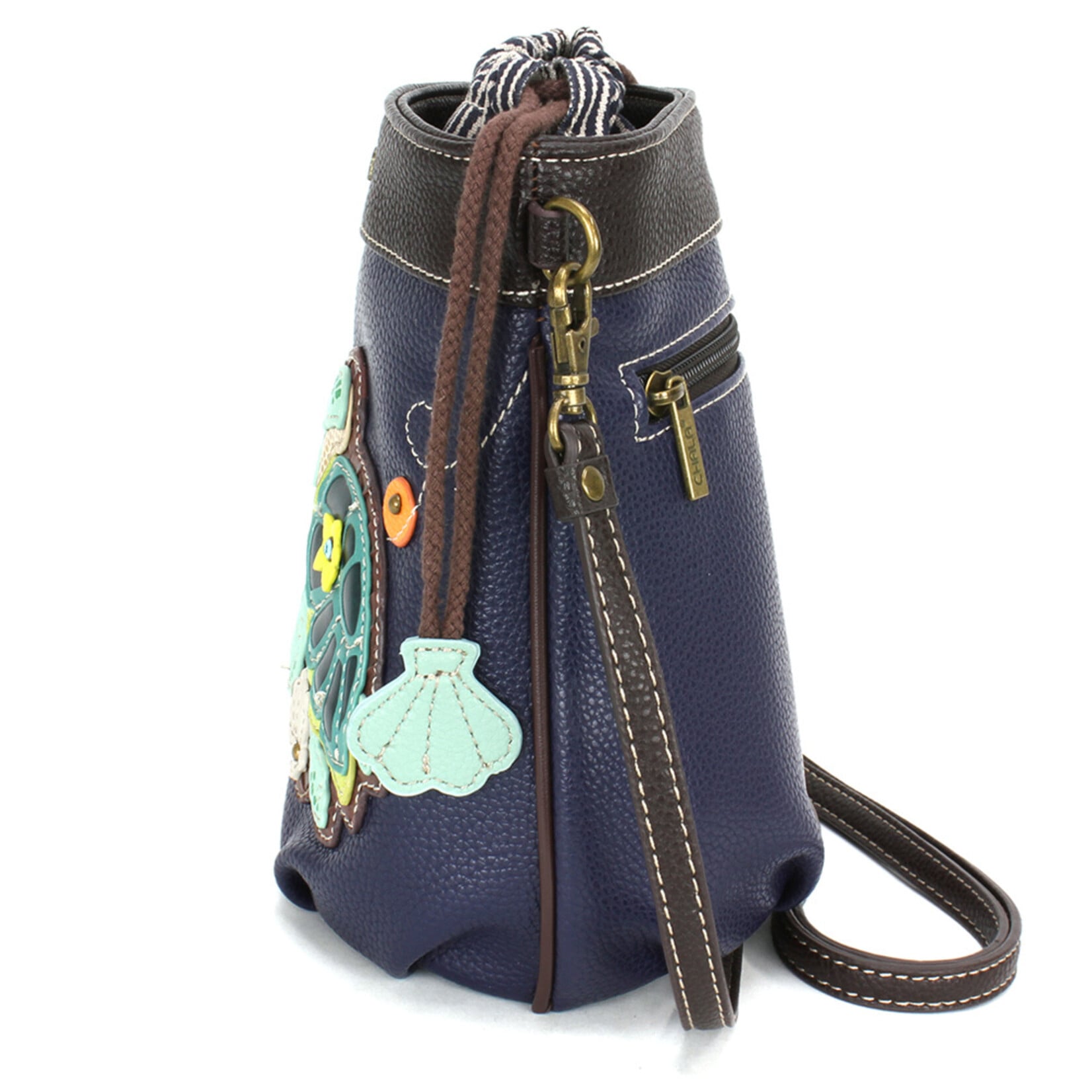 Chala Drawstring Bucket Bag - Turtle A - 857TUA1