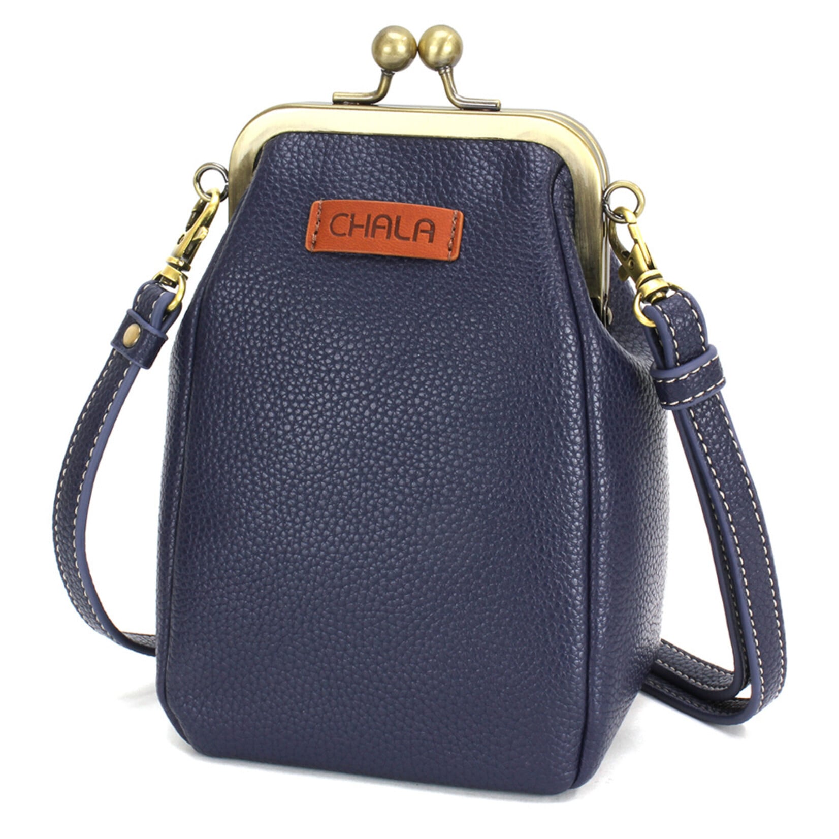 Chala Kisslock Cell Phone Crossbody - Moth 863MH1