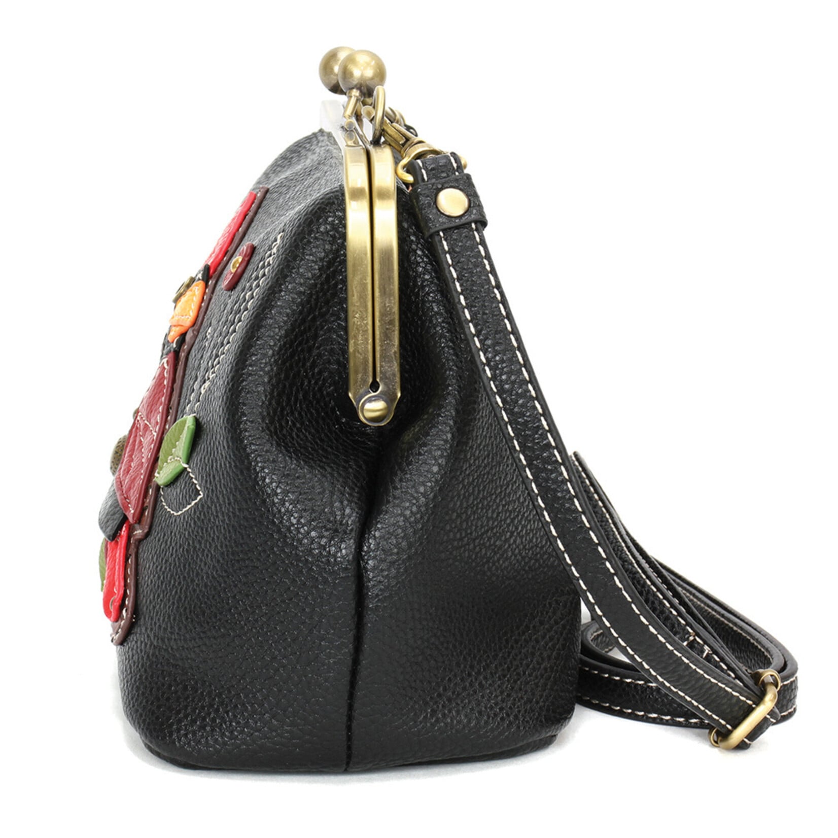 Chala Kisslock Crossbody - Cardinal 864CD6