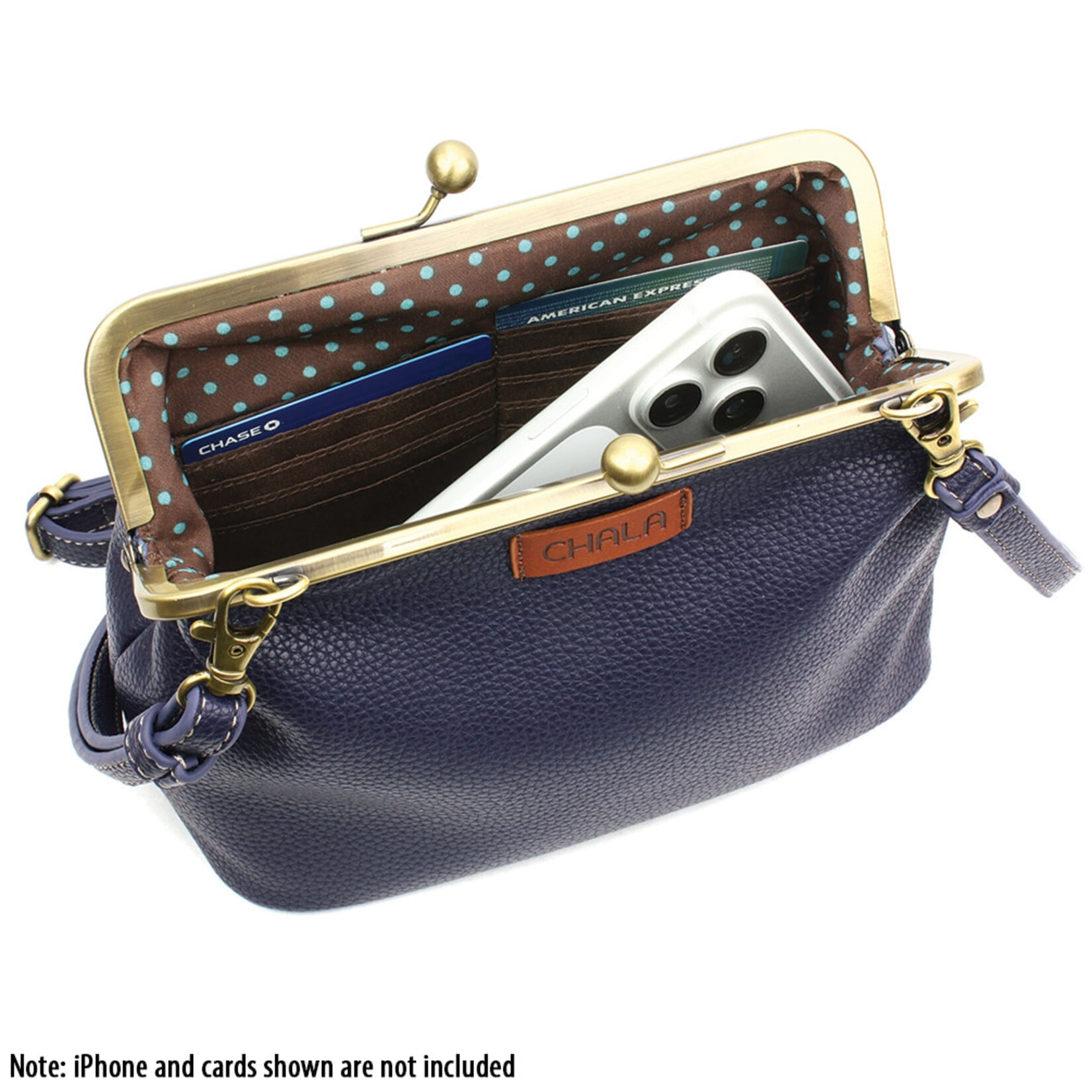 Chala Kisslock Crossbody - Moth 864MH1