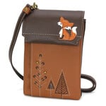 Chala Criss Cell Phone Crossbody - Fox 867FX3