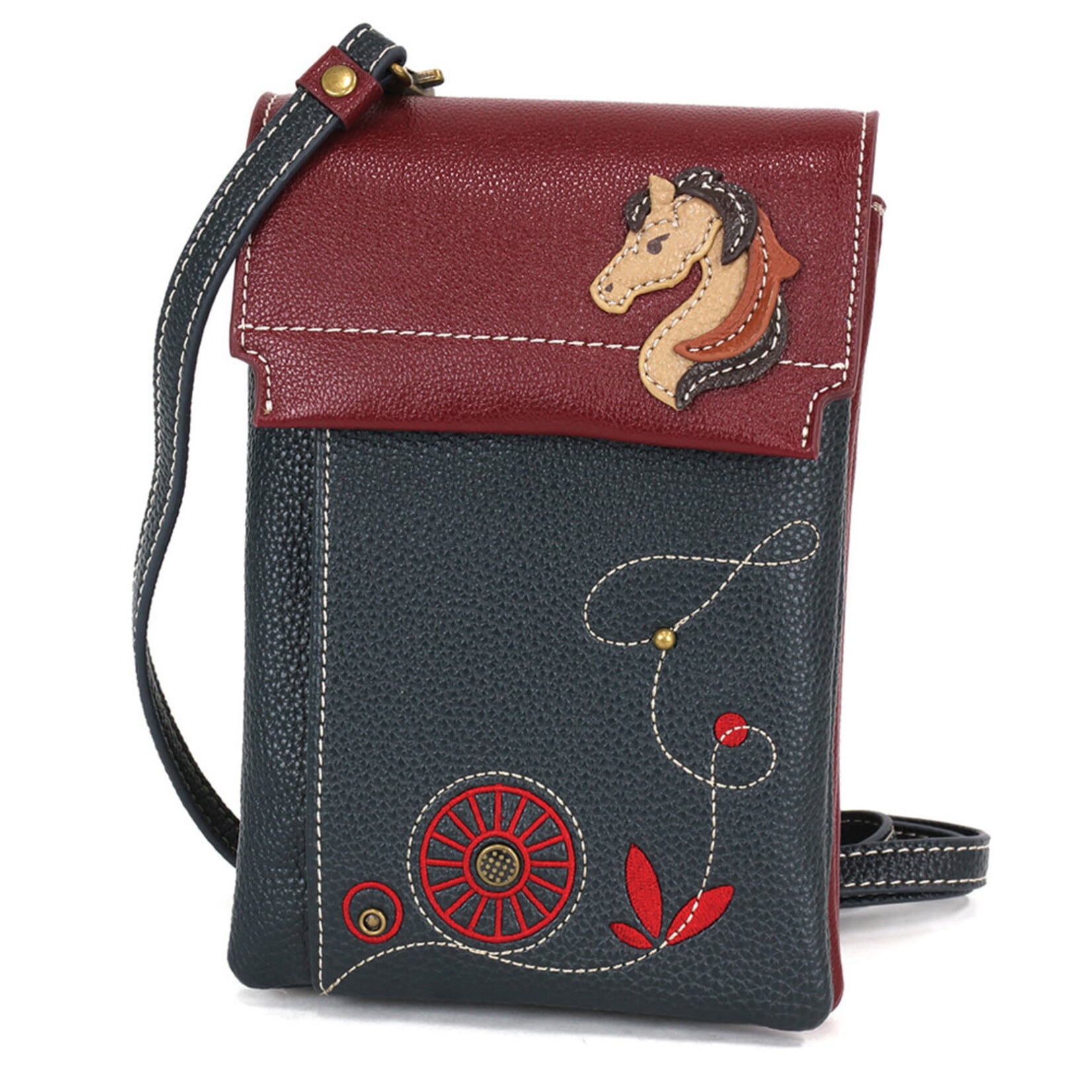 Chala Criss Cell Phone Crossbody - Horse 867HR1
