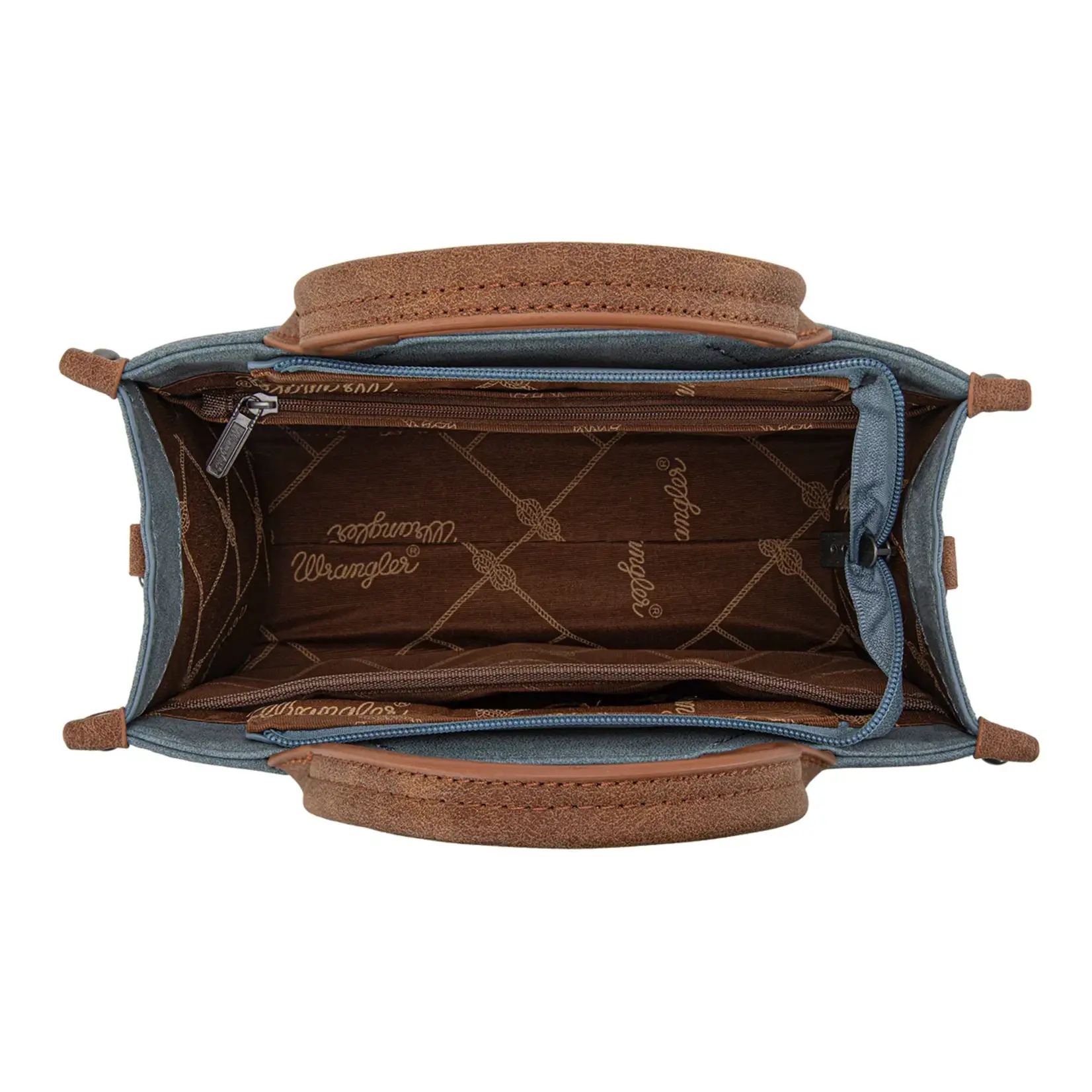 Wrangler WG250-81202JN - Jean Blue - Wrangler Buckle Tote / Crossbody