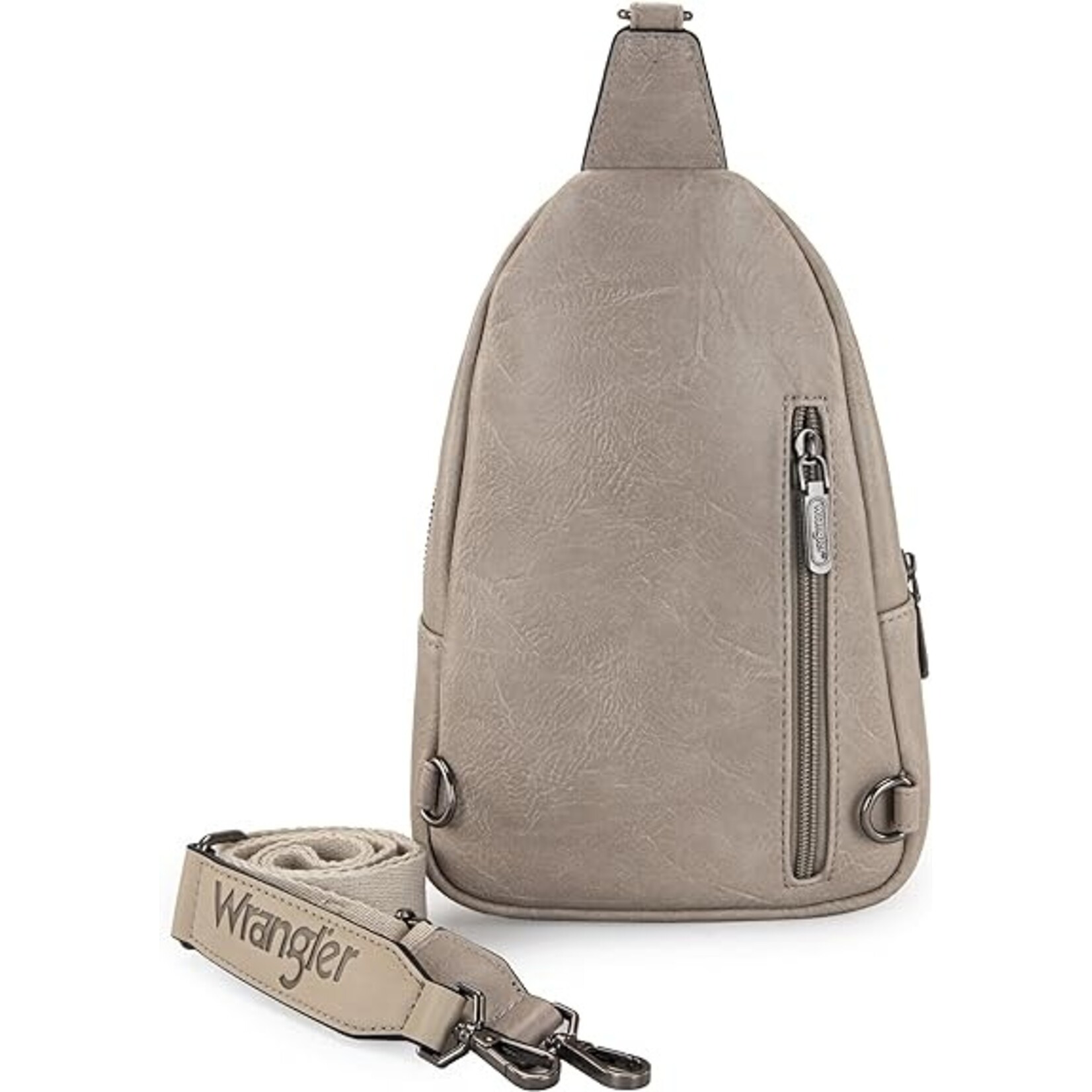 Wrangler WG87-227LGY - Light Gray - Wrangler Sling Bag/Crossbody