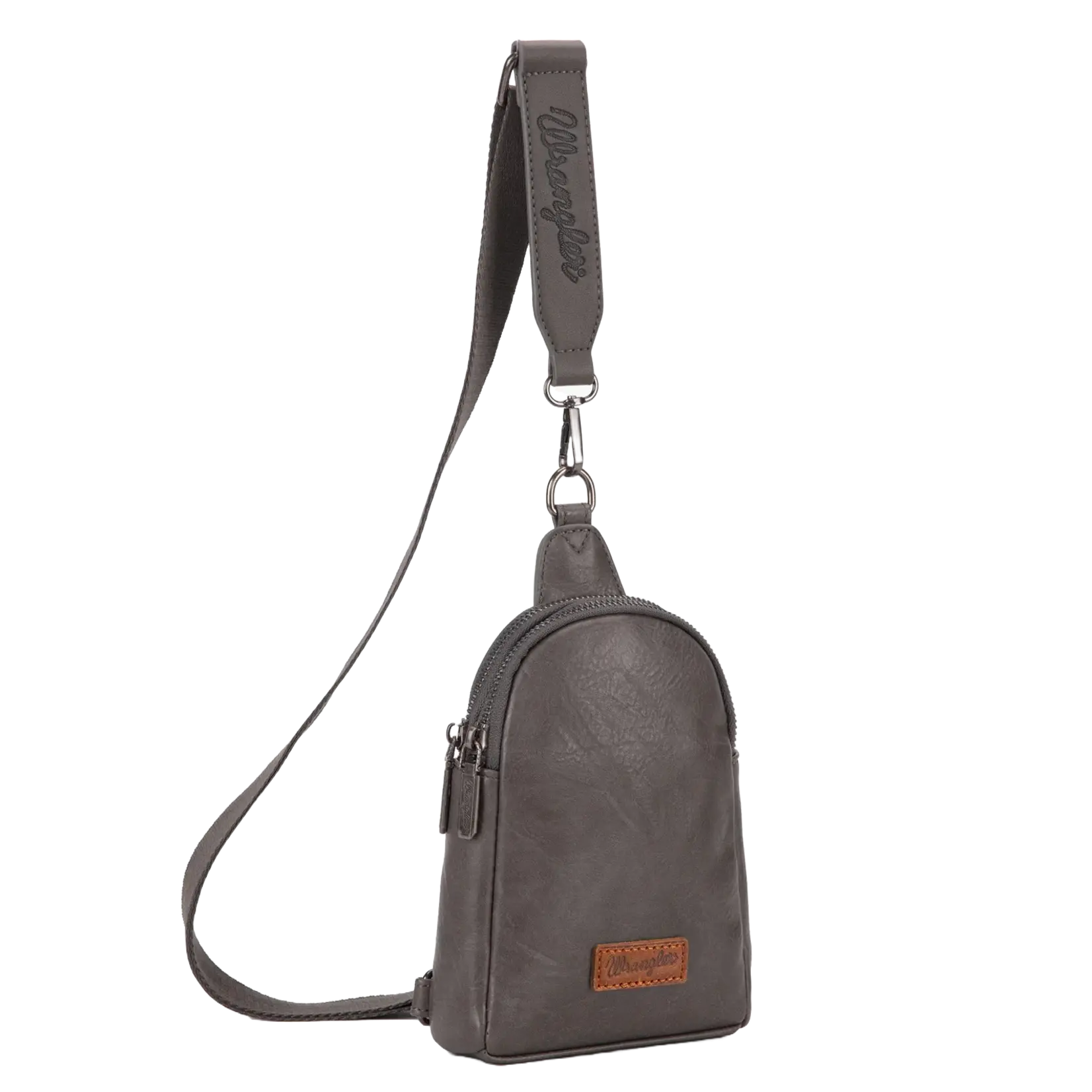 Wrangler WG87-210GY - Gray - Wrangler Sling Bag/Crossbody