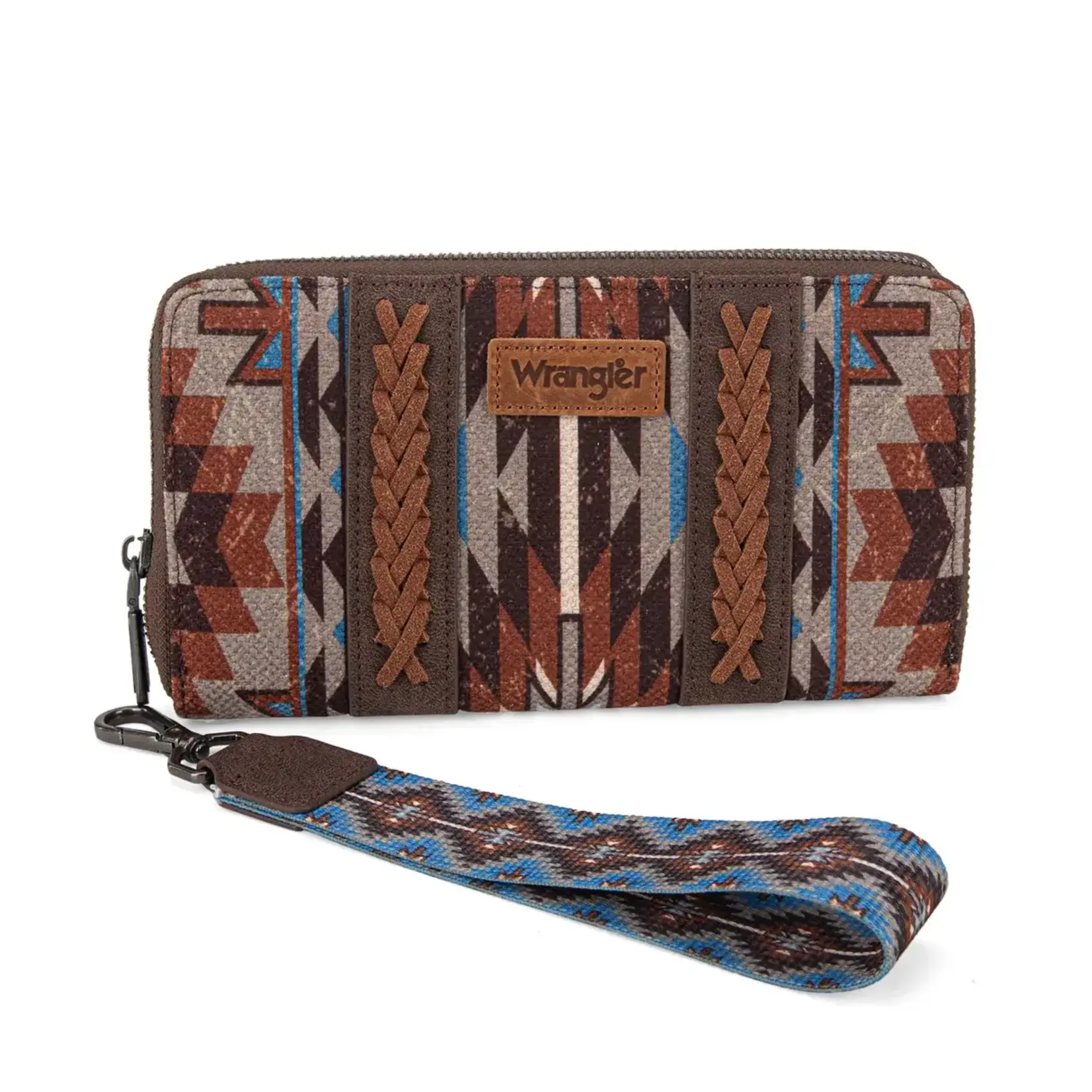 Wrangler WG2213-W006  Coffee - Wrangler Southwestern Art Print Wallet