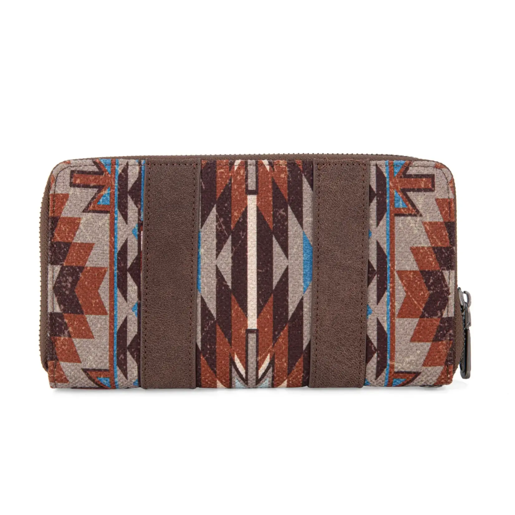 Wrangler WG2213-W006  Coffee - Wrangler Southwestern Art Print Wallet