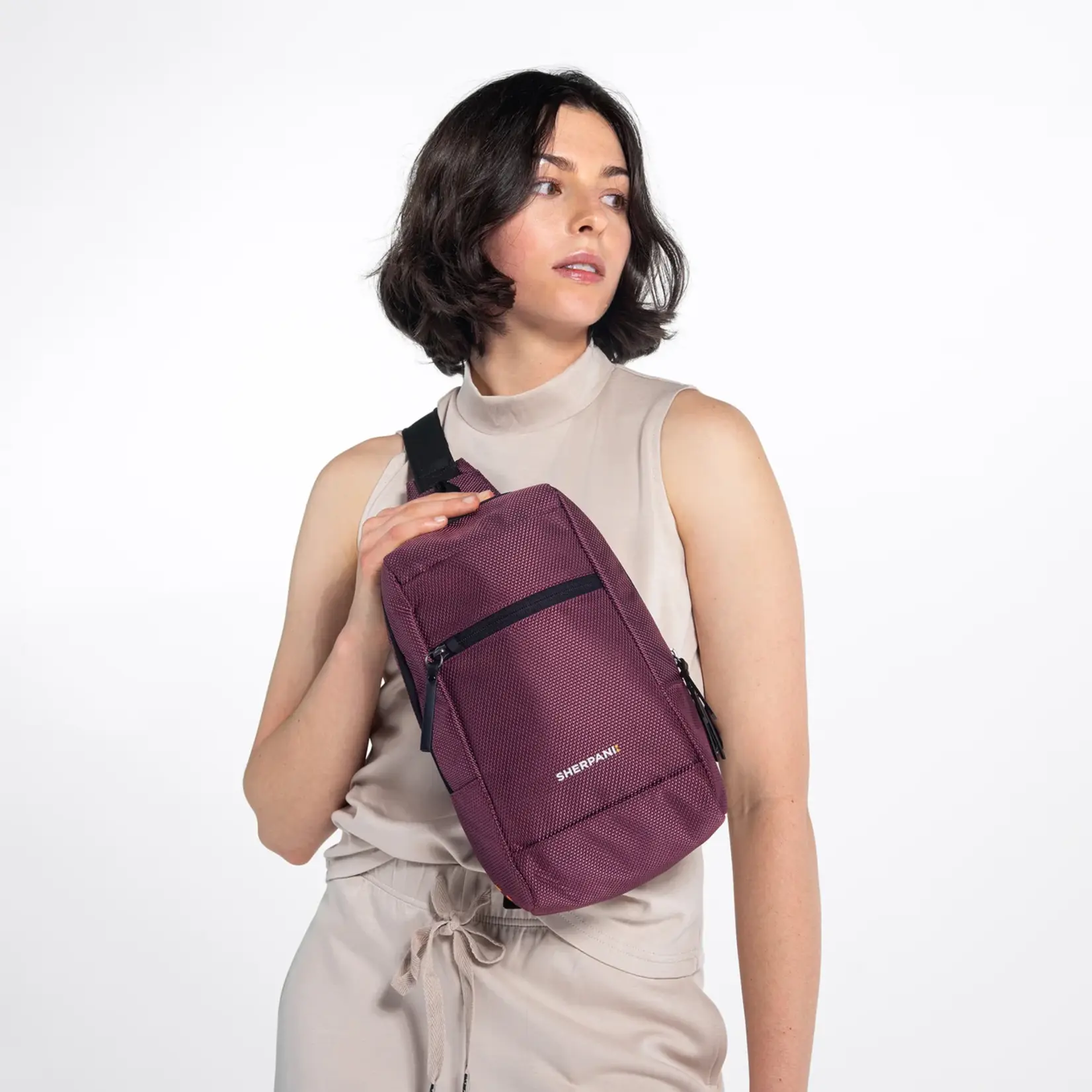 Sherpani Metro ANTI-THEFT Mini Sling - Smoky Orchid 2026
