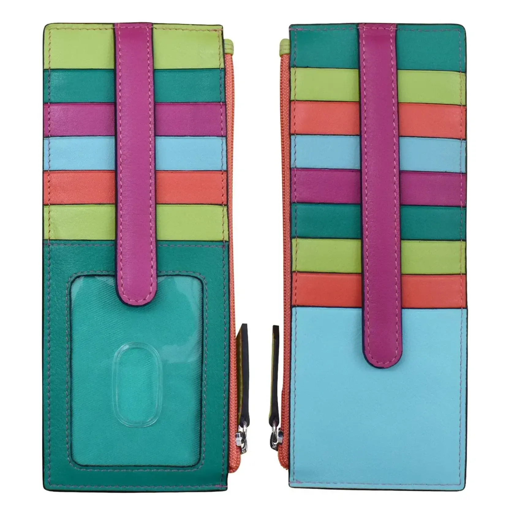 Leather Handbags and Accessories 7800 Paradise Multi - RFID Card Holder