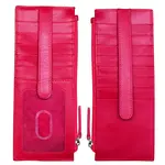Leather Handbags and Accessories 7800 Indian Pink - RFID Card Holder