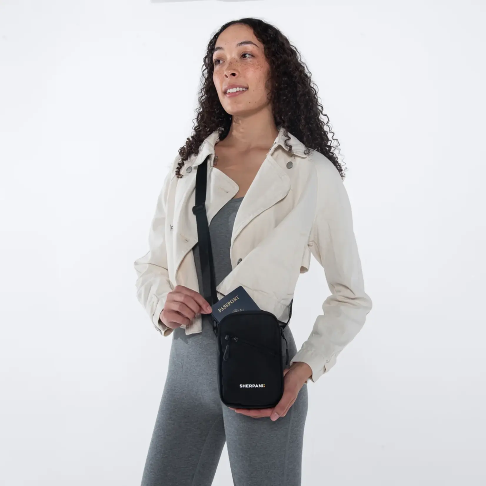 Sherpani Rogue Mini Crossbody - Raven 2026