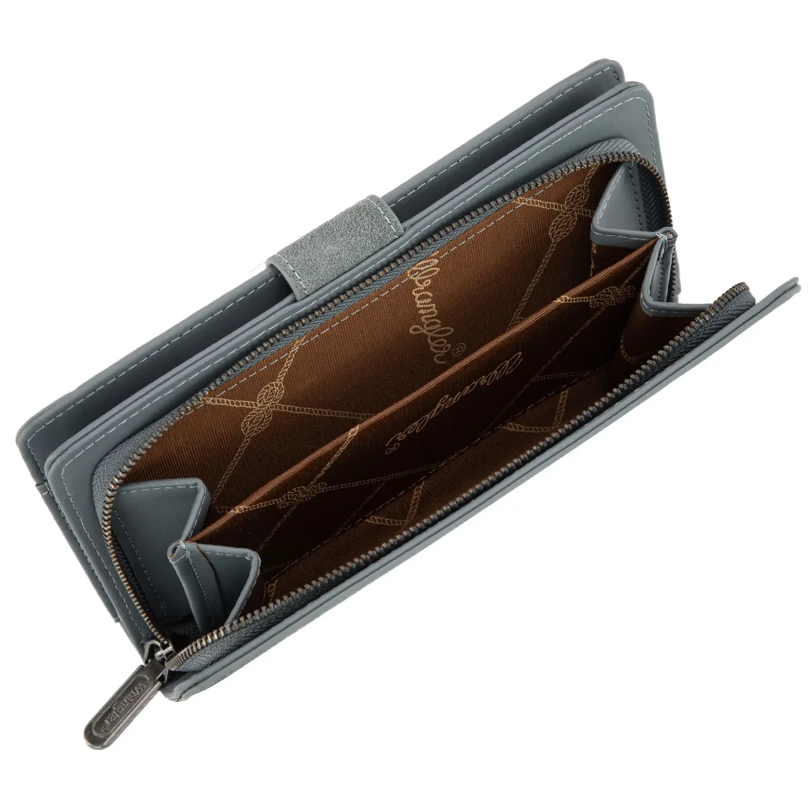Wrangler WG339-W080JN - Jean - Wrangler Western Floral Tooled RFID Wallet