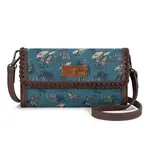 Wrangler WG60-1812JN - Jean - Wrangler Vintage Retro Cowboy Cool Print Wallet/Crossbody