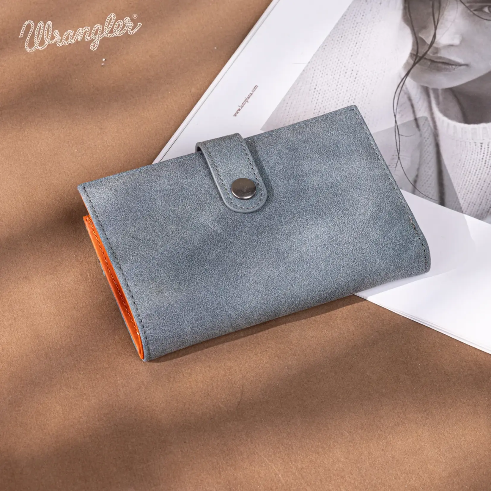Wrangler WG162-W0333JN - Jean - Wrangler Card Holder Bi-Fold Wallet