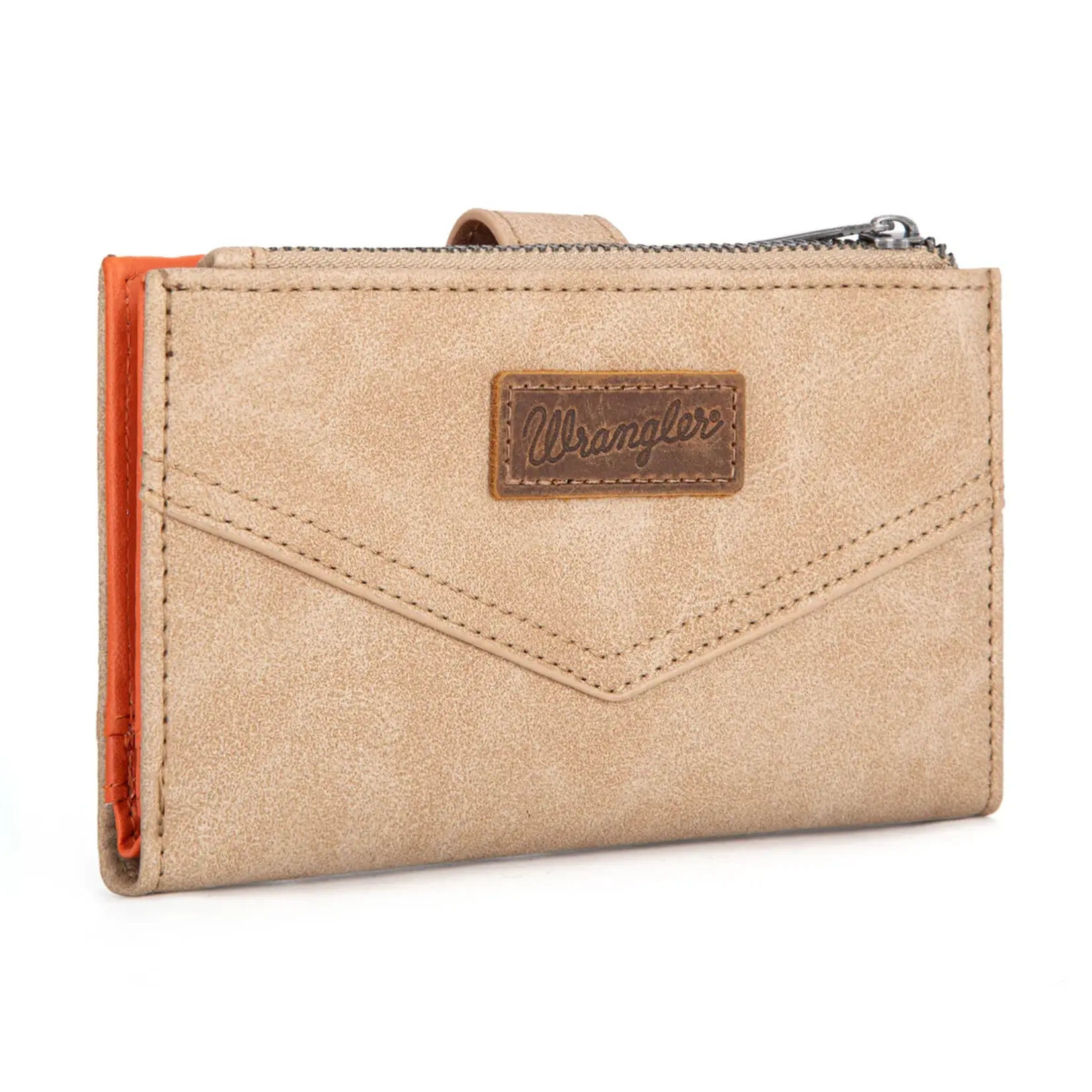 Wrangler WG162-W0333BG - Beige - Wrangler Card Holder Bi-Fold Wallet