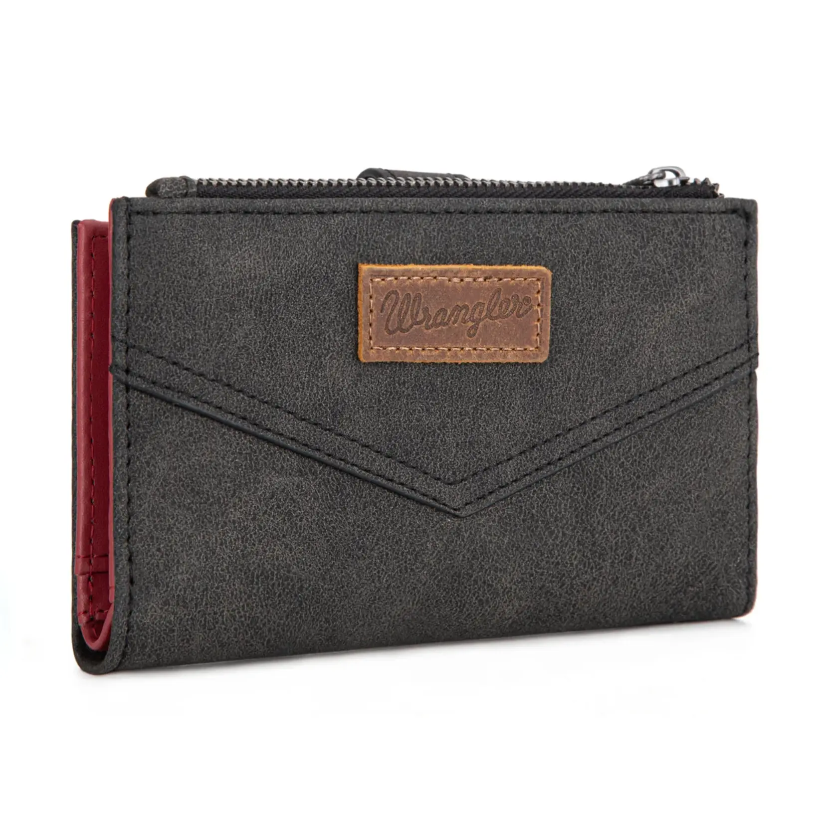 Wrangler WG162-W0333BK - Black - Wrangler Card Holder Bi-Fold Wallet