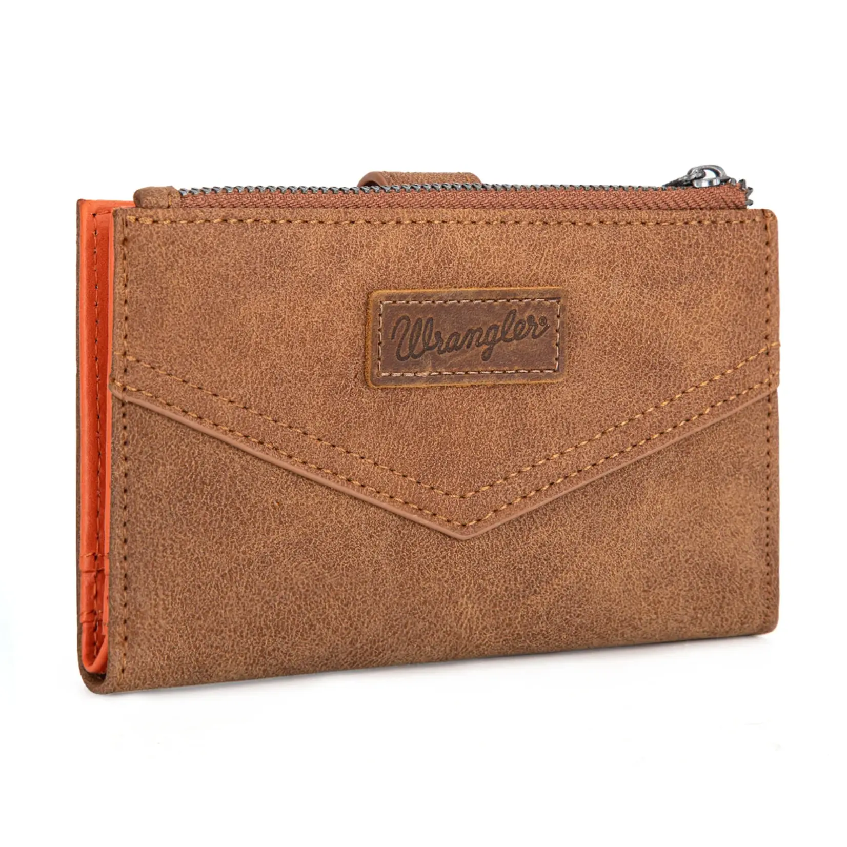 Wrangler WG162-W0333BR - Brown - Wrangler Card Holder Bi-Fold Wallet