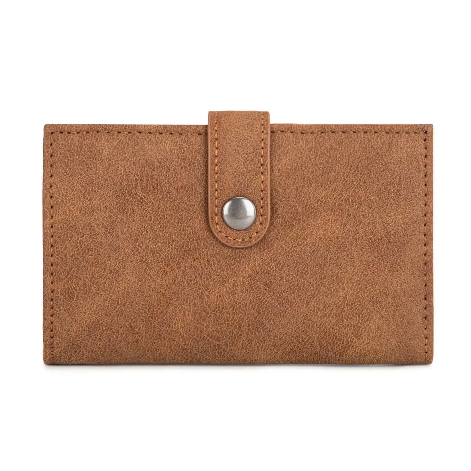 Wrangler WG162-W0333BR - Brown - Wrangler Card Holder Bi-Fold Wallet