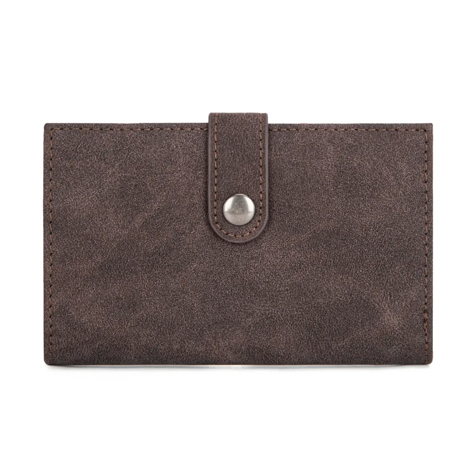 Wrangler WG162-W0333CF - Coffee - Wrangler Card Holder Bi-Fold Wallet